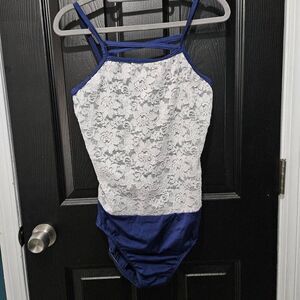 FINA adult large dance costume jazz tap solo pre owned EUC